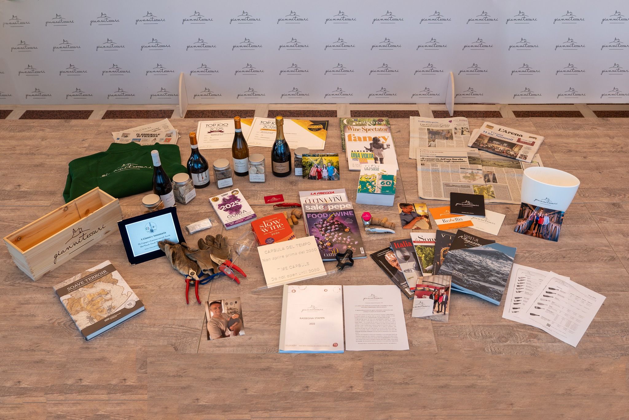 Gianni Tessari, una capsula del tempo per il vino